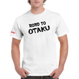 Official ROAD TO OTAKU Unisex STARBURST T-Shirt (White)