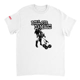 Official ROLL FOR DAMAGE Unisex STARBURST T-Shirt (White)
