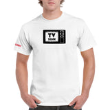 Official TV ZONE Unisex STARBURST T-Shirt (White)