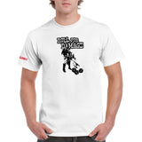 Official ROLL FOR DAMAGE Unisex STARBURST T-Shirt (White)