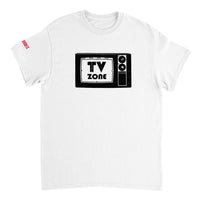 Official TV ZONE Unisex STARBURST T-Shirt (White)