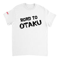 Official ROAD TO OTAKU Unisex STARBURST T-Shirt (White)